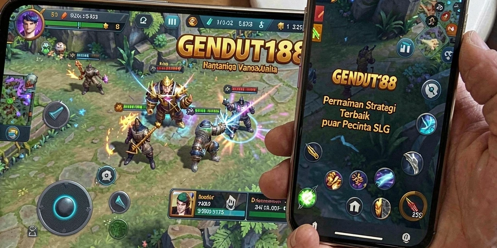 Screenshot GENDUT188 menampilkan aksi strategis dalam pertempuran SLG.