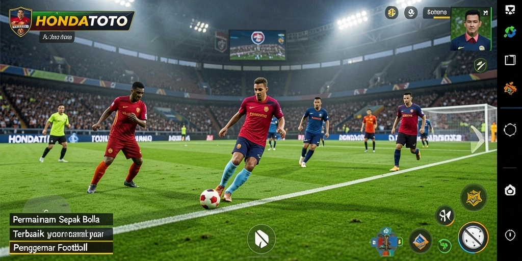 Tampilan gameplay HONDATOTO yang dinamis dan seru.