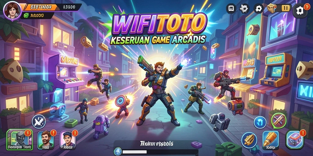 Tangkapan layar gameplay WIFITOTO yang penuh aksi dan keseruan.